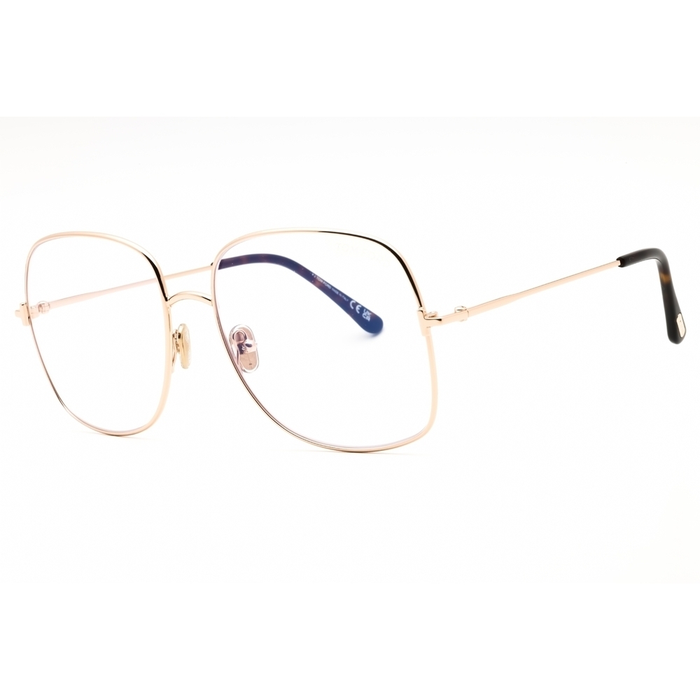 NWT Tom Ford FT6048-B Rose Gold Oversized 59mm Eyeglasses